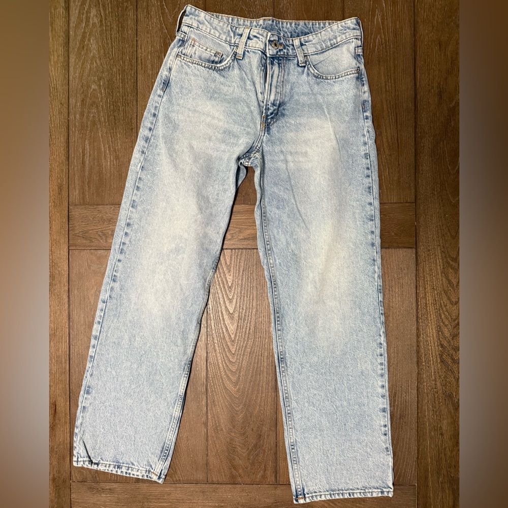 H&M Women's Light Blue Boyfriend Jeans
